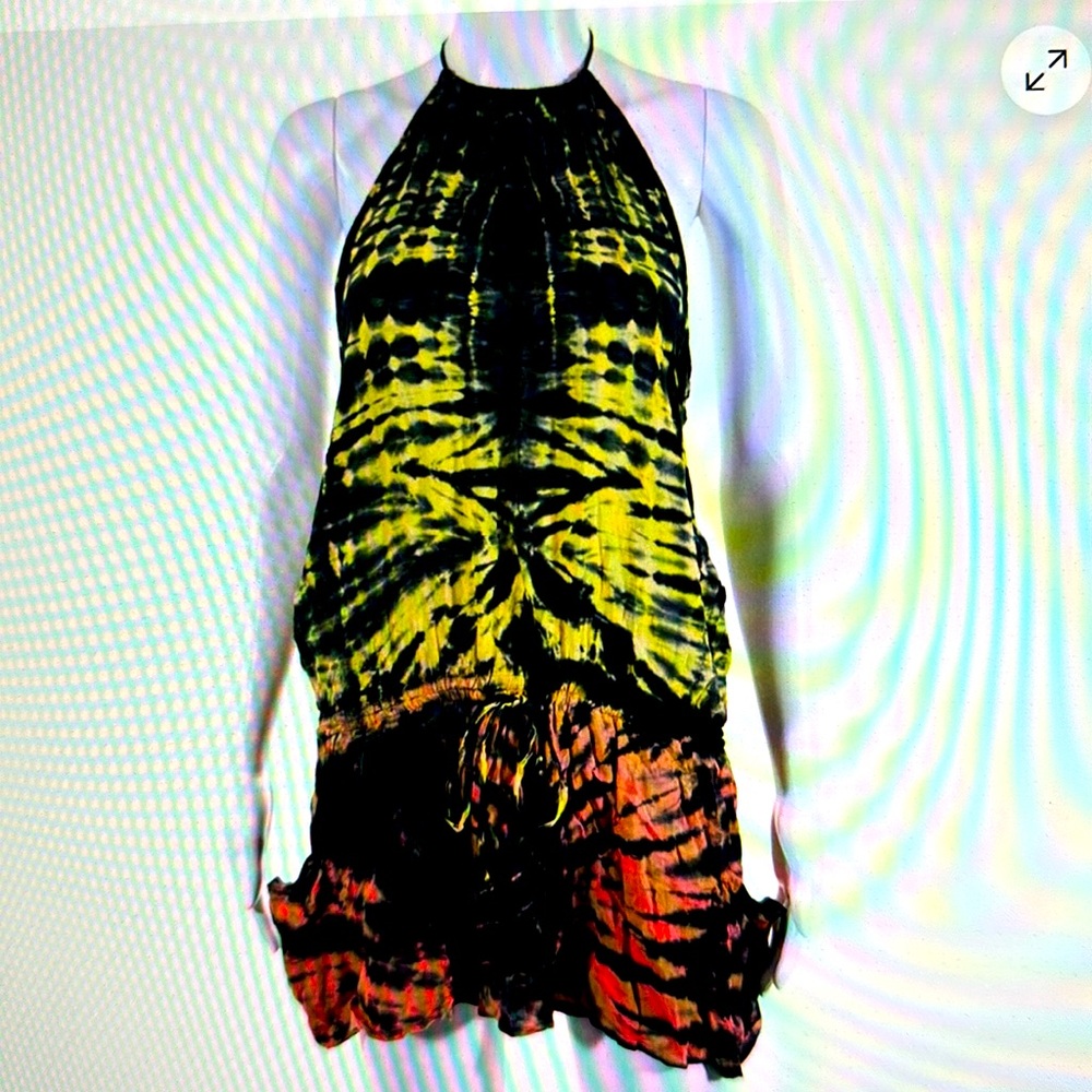 Blue Life women’s tie dye halter cover up
